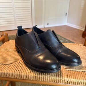 Frye KELLY CVO OXFORDS Laceless in Smooth Black Leather